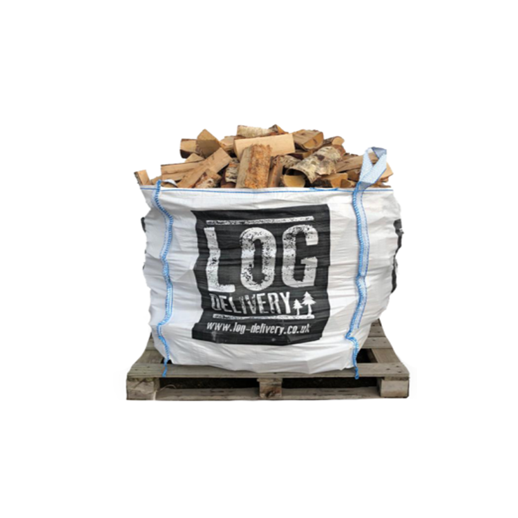 BULK BAGS OF KILN DRIED HARDWOOD LOGS