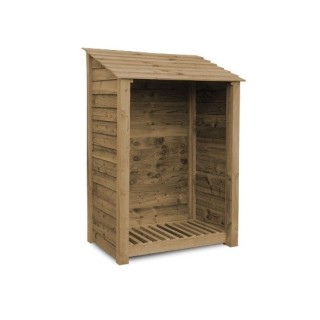 SINGLE BAY 6FT LOG STORE