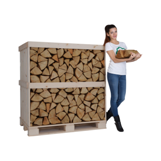 Premium Kiln Dried Alder Logs in Crate | Shop Online | LuxuryWood.co.uk